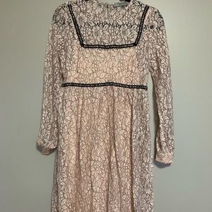 ASOS pregnancy lace dress